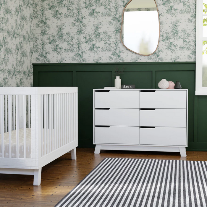 Hudson 6-Drawer Double Dresser by Babyletto at $999! Shop now at Nestled by Snuggle Bugz for Dressers.