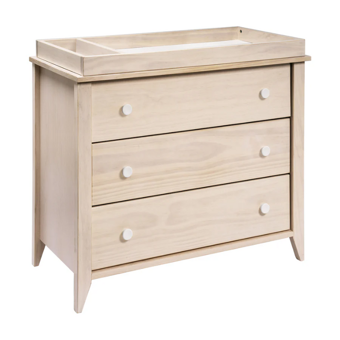 BABYLETTO Sprout 3 Drawer Changer Dresser White