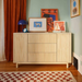 Pogo Tambour Dresser by Babyletto at $1199! Shop now at Nestled by Snuggle Bugz for Nursery & Décor.