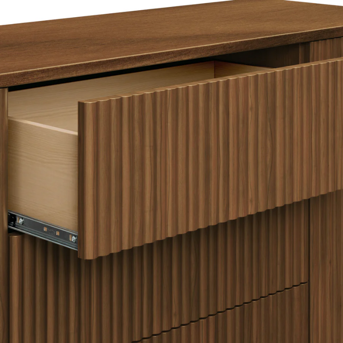 Pogo Tambour Dresser by Babyletto at $1199! Shop now at Nestled by Snuggle Bugz for Nursery & Décor.