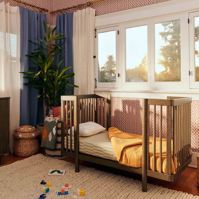 Pogo 8-in-1 Convertible All-Stages Crib by Babyletto at $999! Shop now at Nestled by Snuggle Bugz for Nursery & Décor.