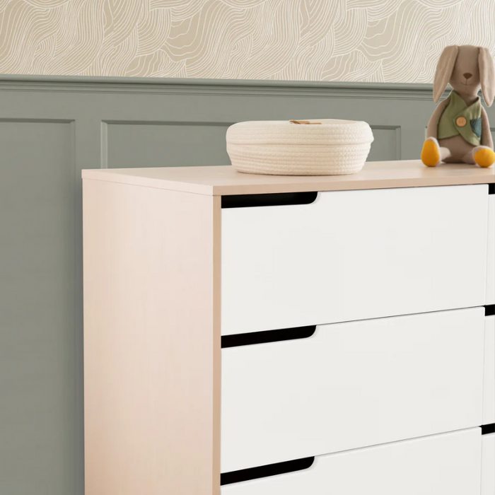 Hudson 6-Drawer Double Dresser by Babyletto at $999! Shop now at Nestled by Snuggle Bugz for Dressers.