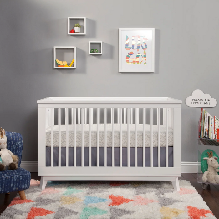 Scoot 3-in-1 Convertible Crib by Babyletto at $599! Shop now at Nestled by Snuggle Bugz for Cribs.