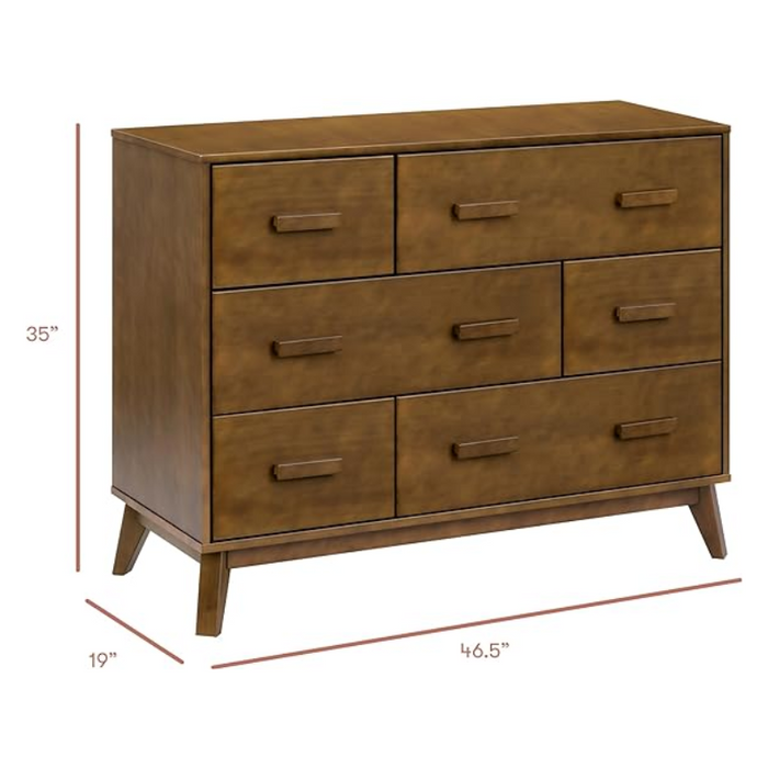 Scoot 6-Drawer Dresser by Babyletto at $999! Shop now at Nestled by Snuggle Bugz for Dressers.