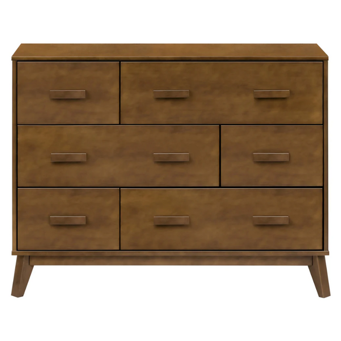 Babyletto Scoot 6 Drawer Dresser Natural Walnut