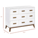 Scoot 6-Drawer Dresser by Babyletto at $999! Shop now at Nestled by Snuggle Bugz for Dressers.