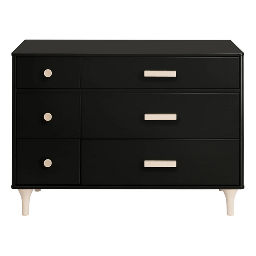 Babyletto Lolly 6 Drawer Double Dresser White Natural