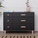 Lolly 6-Drawer Double Dresser by Babyletto at $899! Shop now at Nestled by Snuggle Bugz for Dressers.