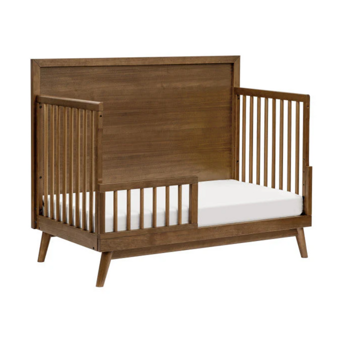 Palma Mid-Century 4-in-1 Convertible Crib by Babyletto at $799! Shop now at Nestled by Snuggle Bugz for Cribs.