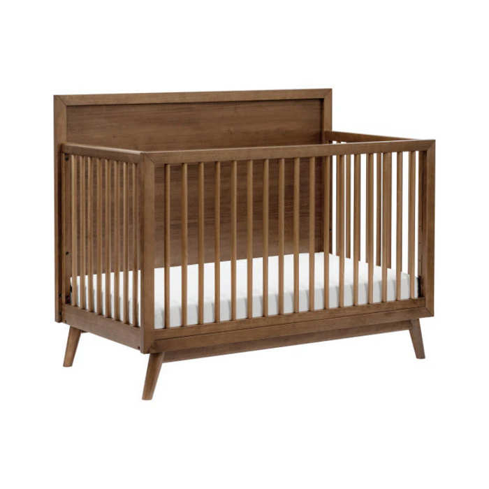 Palma Mid-Century 4-in-1 Convertible Crib by Babyletto at $799! Shop now at Nestled by Snuggle Bugz for Cribs.