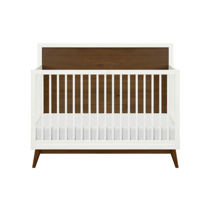 Palma Mid-Century 4-in-1 Convertible Crib by Babyletto at $799! Shop now at Nestled by Snuggle Bugz for Cribs.