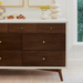 Palma 7-Drawer Double Dresser by Babyletto at $1099! Shop now at Nestled by Snuggle Bugz for Nursery & Décor.