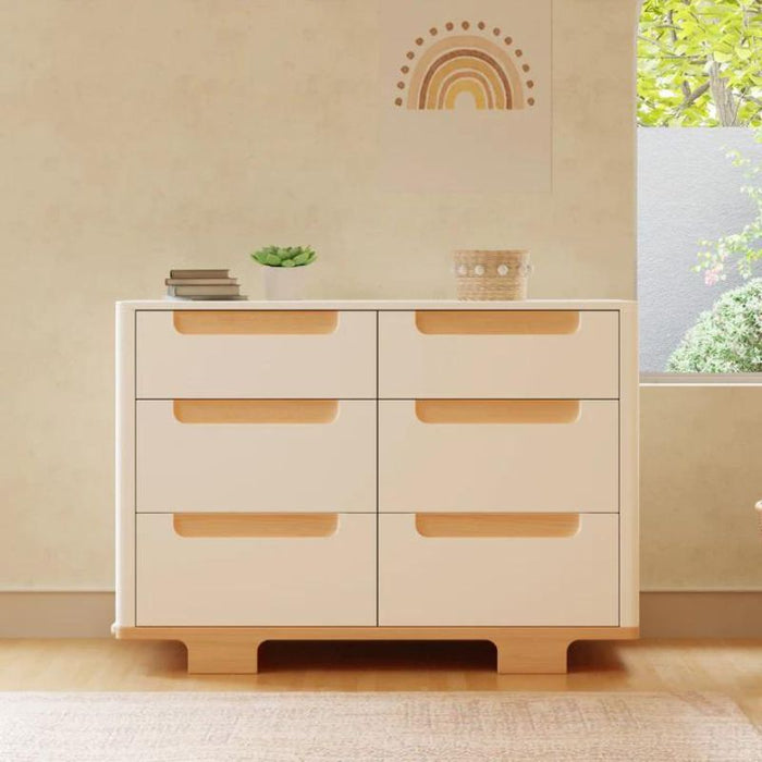 Yuzu 6-Drawer Dresser by Babyletto at $899! Shop now at Nestled by Snuggle Bugz for Dressers.