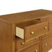 Kalani 6 Drawer Double Wide Dresser by DaVinci at $499! Shop now at Nestled by Snuggle Bugz for Dressers.