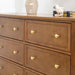 Kalani 6 Drawer Double Wide Dresser by DaVinci at $499! Shop now at Nestled by Snuggle Bugz for Dressers.