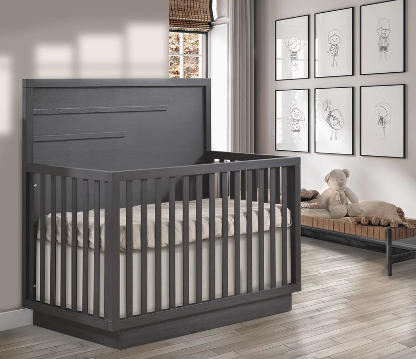 Distressed grey crib hot sale