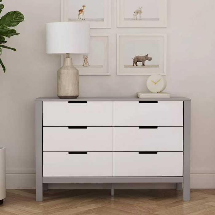 Colby 6-Drawer Double Dresser by Carter's at $399! Shop now at Nestled by Snuggle Bugz for Dressers.