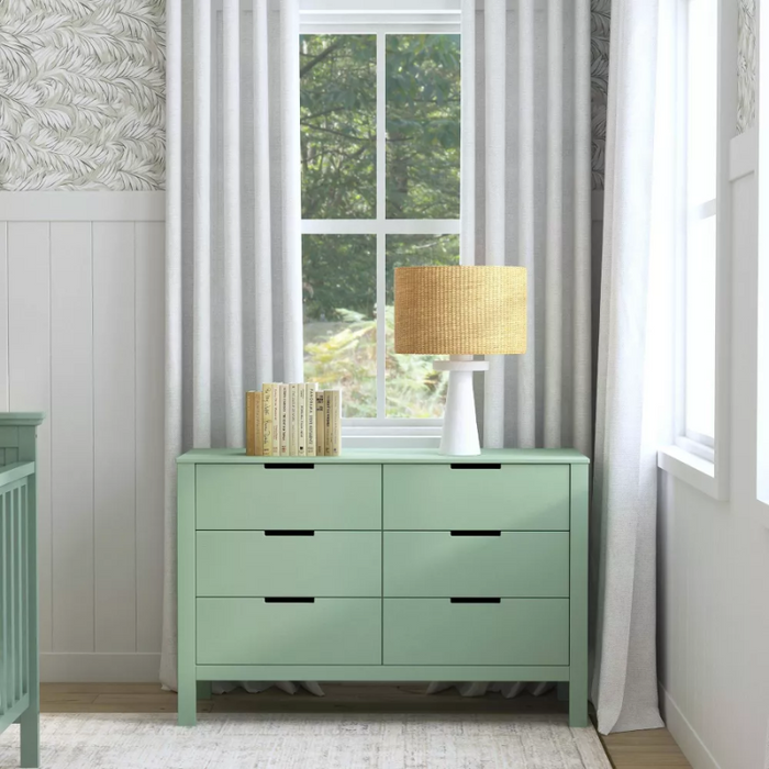 Colby 6-Drawer Double Dresser by Carter's at $399! Shop now at Nestled by Snuggle Bugz for Dressers.