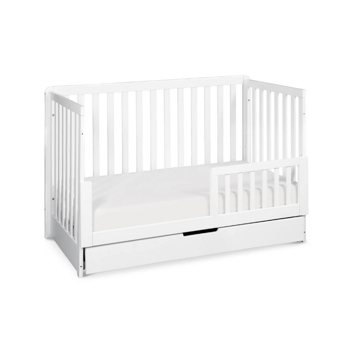 Colby 4-in-1 Convertible Crib w/ Trundle Drawer by Carter's at $399! Shop now at Nestled by Snuggle Bugz for Cribs.