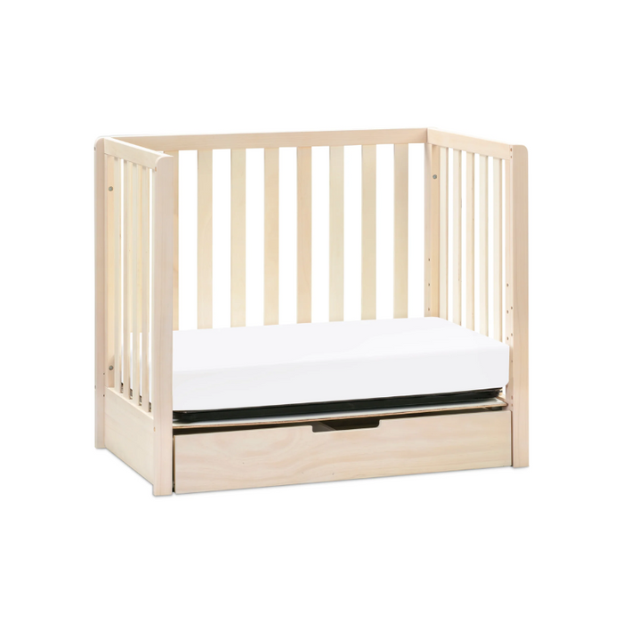 Colby 4 in 1 Convertible Mini Crib with Trundle