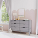 Colby 6-Drawer Double Dresser by Carter's at $399! Shop now at Nestled by Snuggle Bugz for Dressers.