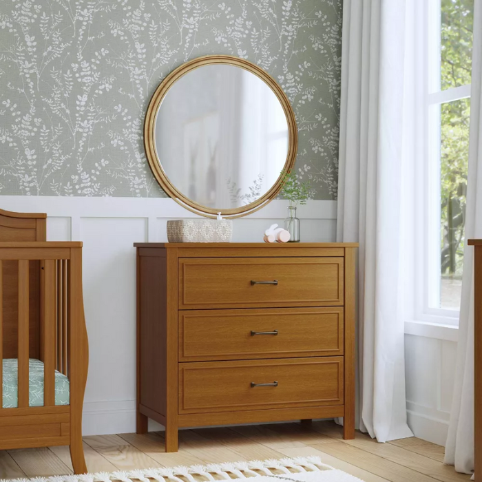 Charlie 3-Drawer Dresser by DaVinci at $349! Shop now at Nestled by Snuggle Bugz for Dressers.