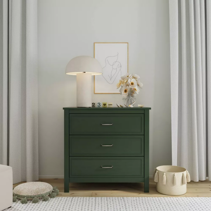 Charlie 3-Drawer Dresser by DaVinci at $349! Shop now at Nestled by Snuggle Bugz for Dressers.