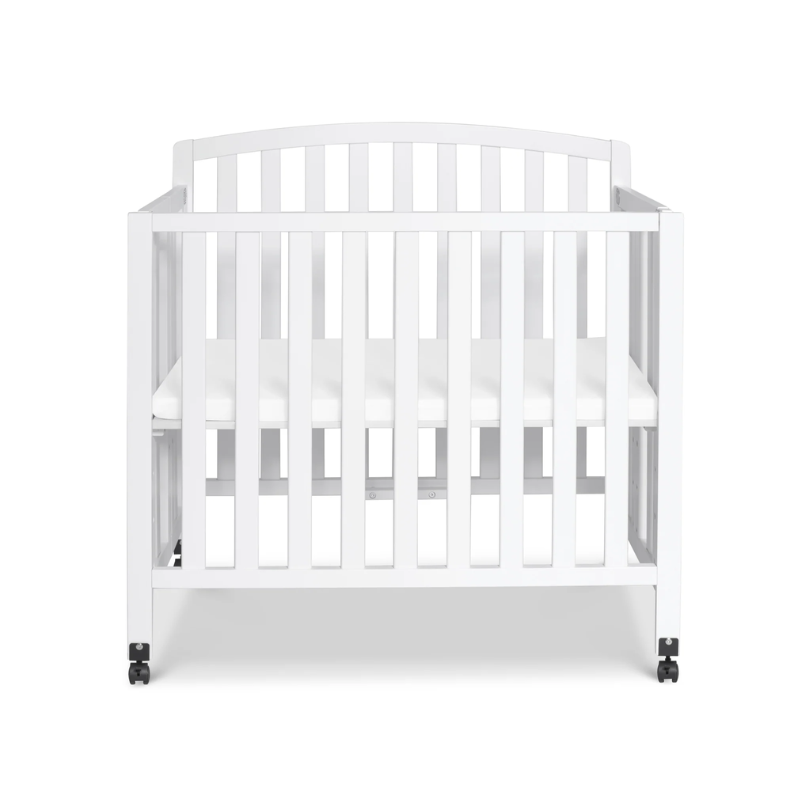 DaVinci Dylan Folding Portable 3 in 1 Mini Crib White