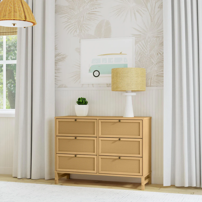 Margot 6-Drawer Dresser by DaVinci Baby at $549! Shop now at Nestled by Snuggle Bugz for Dressers.