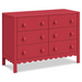 Sammy Scallop 6-Drawer Dresser by DaVinci at $549! Shop now at Nestled by Snuggle Bugz for Nursery & Décor.