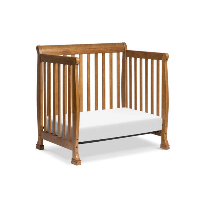 Baby in mini crib clearance