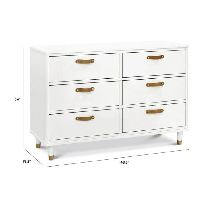Tanner 6-Drawer Dresser by Namesake at $799! Shop now at Nestled by Snuggle Bugz for Dressers.