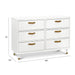 Tanner 6-Drawer Dresser by Namesake at $899! Shop now at Nestled by Snuggle Bugz for Dressers.