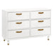 Tanner 6-Drawer Dresser by Namesake at $899! Shop now at Nestled by Snuggle Bugz for Dressers.