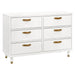 Tanner 6-Drawer Dresser by Namesake at $799! Shop now at Nestled by Snuggle Bugz for Dressers.