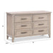 Beckett 6-Drawer Dresser by Monogram by Namesake at $999! Shop now at Nestled by Snuggle Bugz for Dressers.