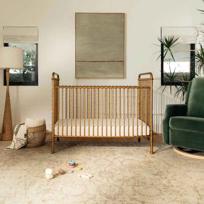 Abigail 3-in-1 Convertible Crib by Namesake at $649! Shop now at Nestled by Snuggle Bugz for Cribs.