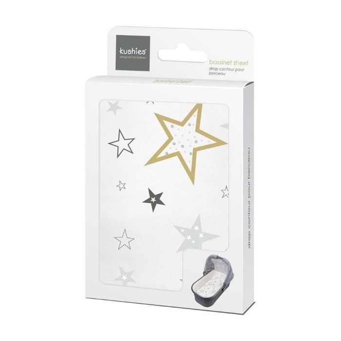 Percale Dream - Bassinet Sheets by Kushies at $14.99! Shop now at Nestled by Snuggle Bugz for Nursery & Décor.
