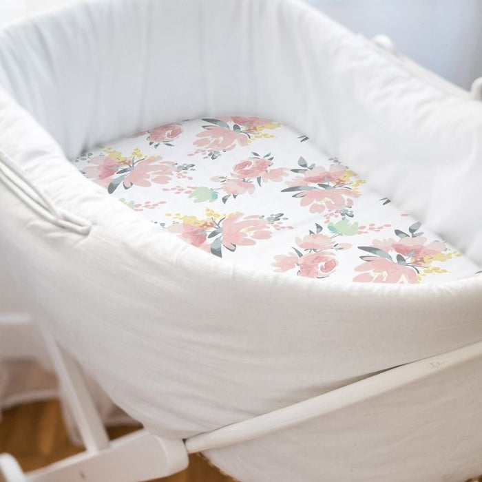 Percale Dream - Bassinet Sheets by Kushies at $14.99! Shop now at Nestled by Snuggle Bugz for Nursery & Décor.