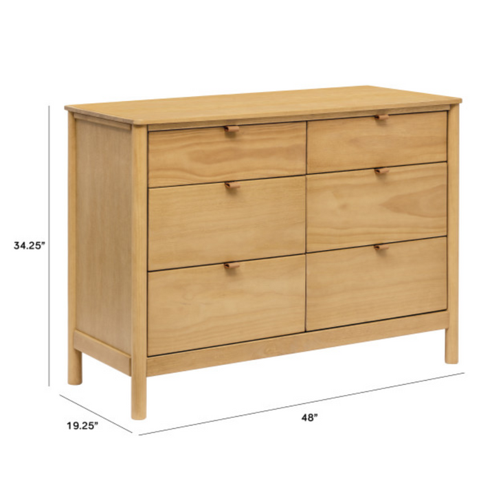 Bondi 6-Drawer Dresser by Babyletto at $999! Shop now at Nestled by Snuggle Bugz for Dressers.