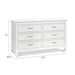 Darlington 6-Drawer Dresser by Namesake at $799! Shop now at Nestled by Snuggle Bugz for Dressers.