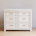 Wesley Farmhouse 6-Drawer Dresser by Namesake at $799! Shop now at Nestled by Snuggle Bugz for Dressers.