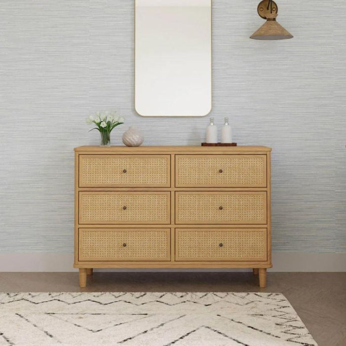 Marin 6-Drawer Dresser by Namesake at $899! Shop now at Nestled by Snuggle Bugz for Dressers.