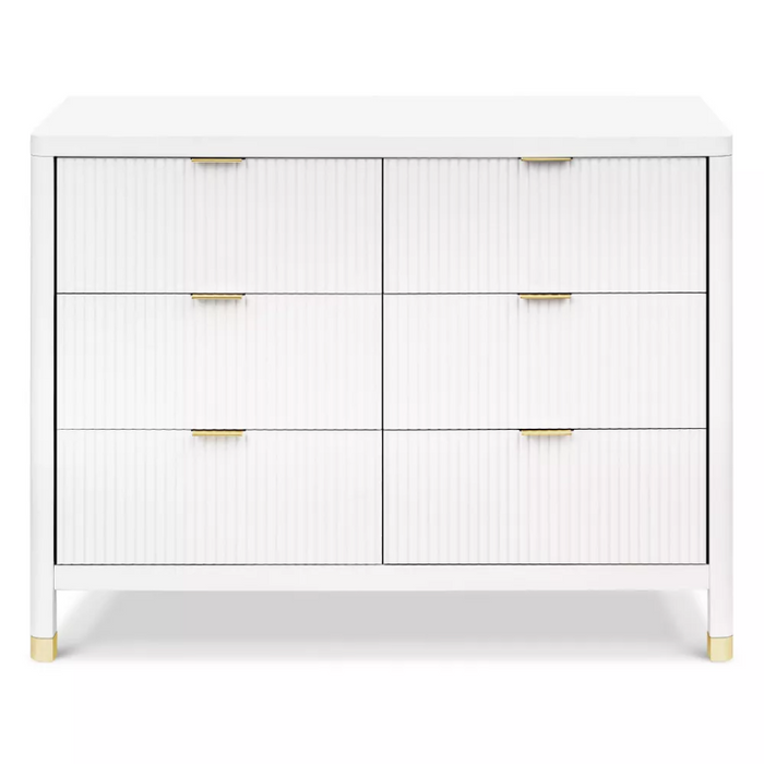 Brimsley 6-Drawer Dresser by Namesake at $999! Shop now at Nestled by Snuggle Bugz for Dressers.