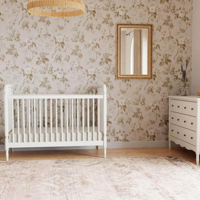 Liberty 3-in-1 Convertible Spindle Crib by Namesake at $499! Shop now at Nestled by Snuggle Bugz for Cribs.