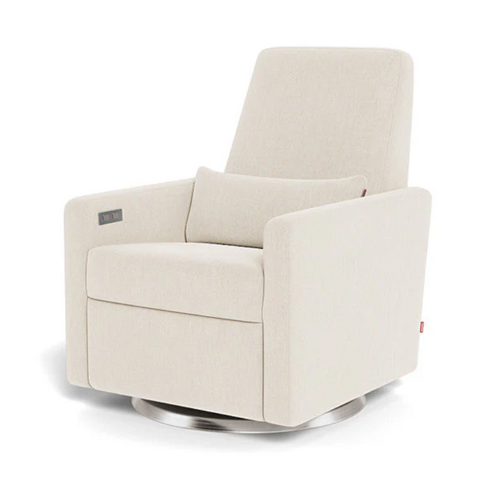 Grano Motorized Recliner by Monte Designs at $2395! Shop now at Nestled by Snuggle Bugz for Gliders.