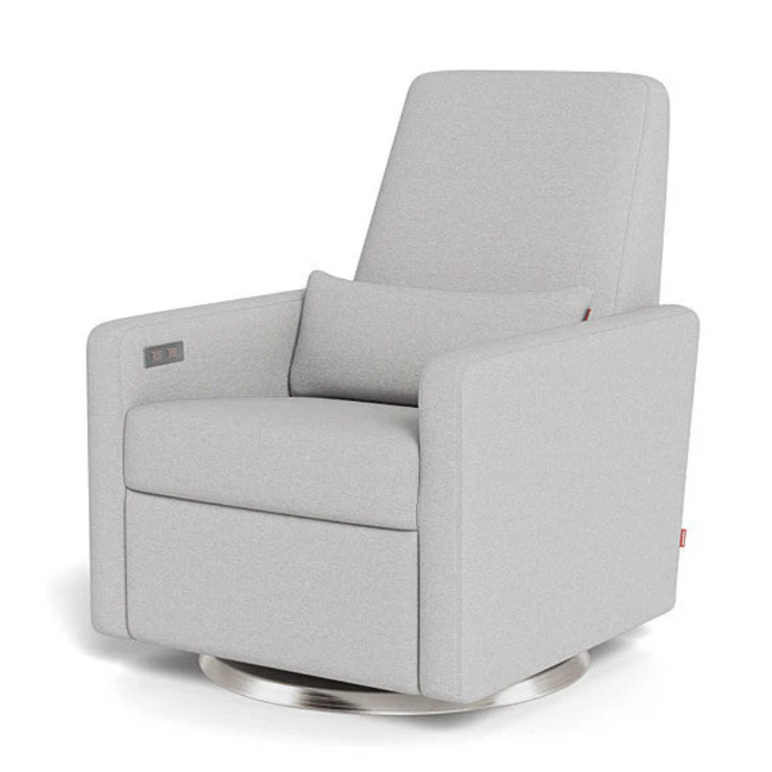 Grano Motorized Recliner by Monte Designs at $2395! Shop now at Nestled by Snuggle Bugz for Gliders.