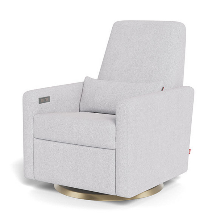 Grano Motorized Recliner by Monte Designs at $2395! Shop now at Nestled by Snuggle Bugz for Gliders.