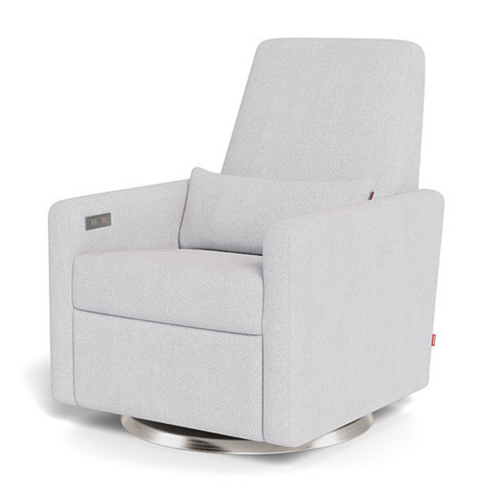 Grano Motorized Recliner by Monte Designs at $2395! Shop now at Nestled by Snuggle Bugz for Gliders.