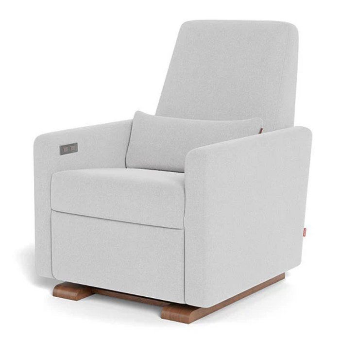 Grano Motorized Recliner by Monte Designs at $2395! Shop now at Nestled by Snuggle Bugz for Gliders.